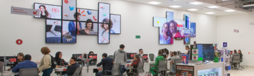 Señalización Digital en Retail - Claro